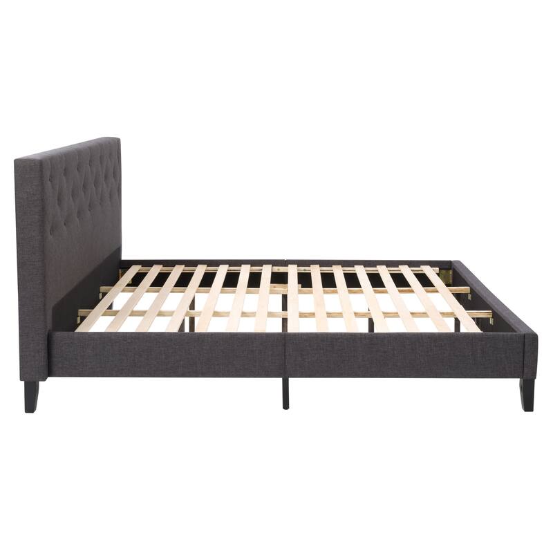 Nova Ridge Tufted Upholstered Bed, King