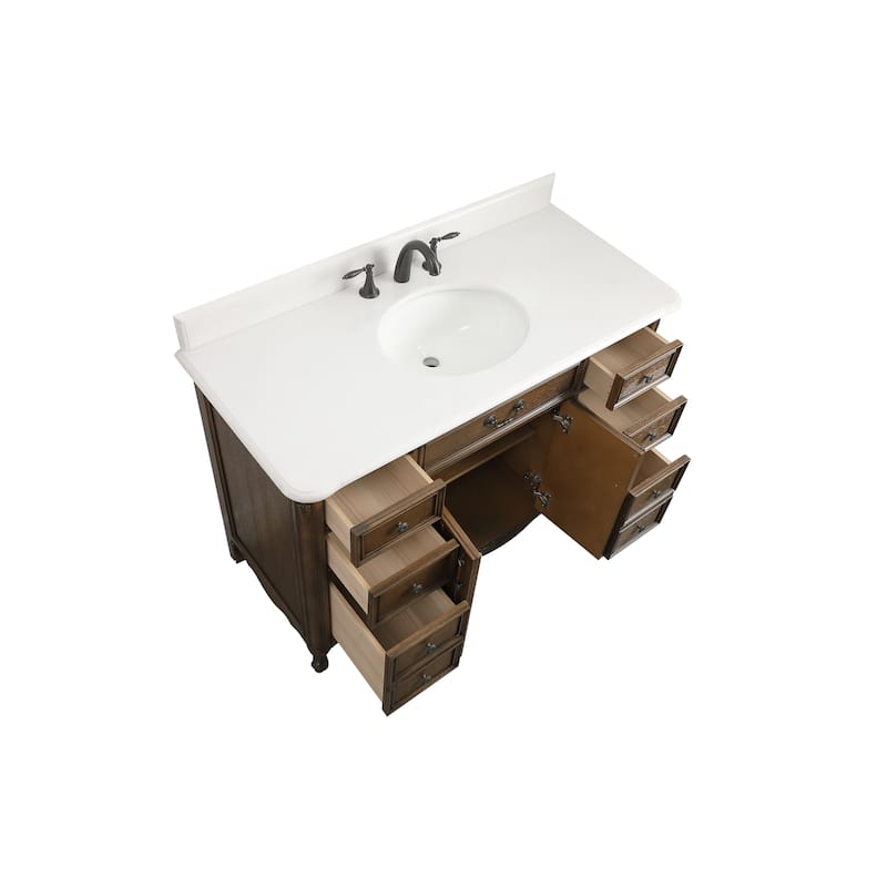 48" Bathroom Vanity Sink