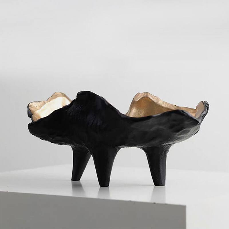 Modern Decorative Bowl Geode Design for Home Decor - 4' x 10'