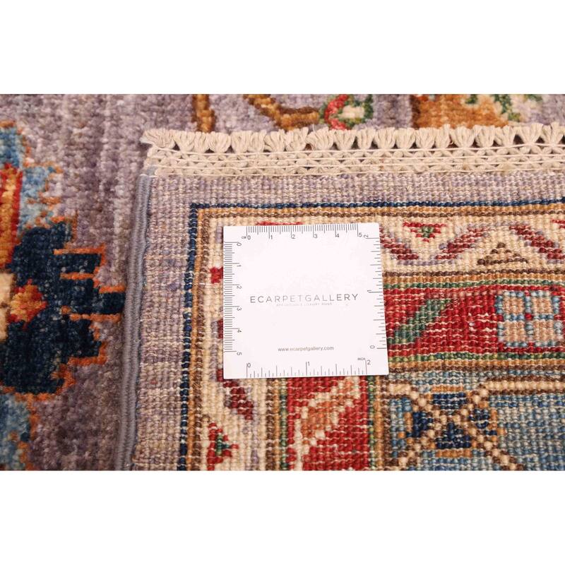 ECARPETGALLERY Hand-knotted Modern Ersari Light Purple Wool Rug - 8'3 x 9'10