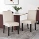 preview thumbnail 2 of 96, Kuna Contemporary Upholstered Dining Chair (Set of 2) by Christopher Knight Home