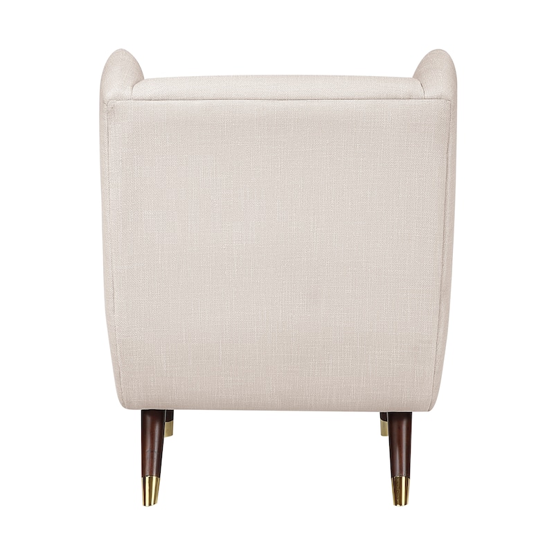 Edmund Textured Fabric Accent Chair
