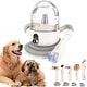 preview thumbnail 1 of 5, Pet Grooming Vacuum,Pet Grooming Kit & Vacuum Suction 99% Pet Hair Orange