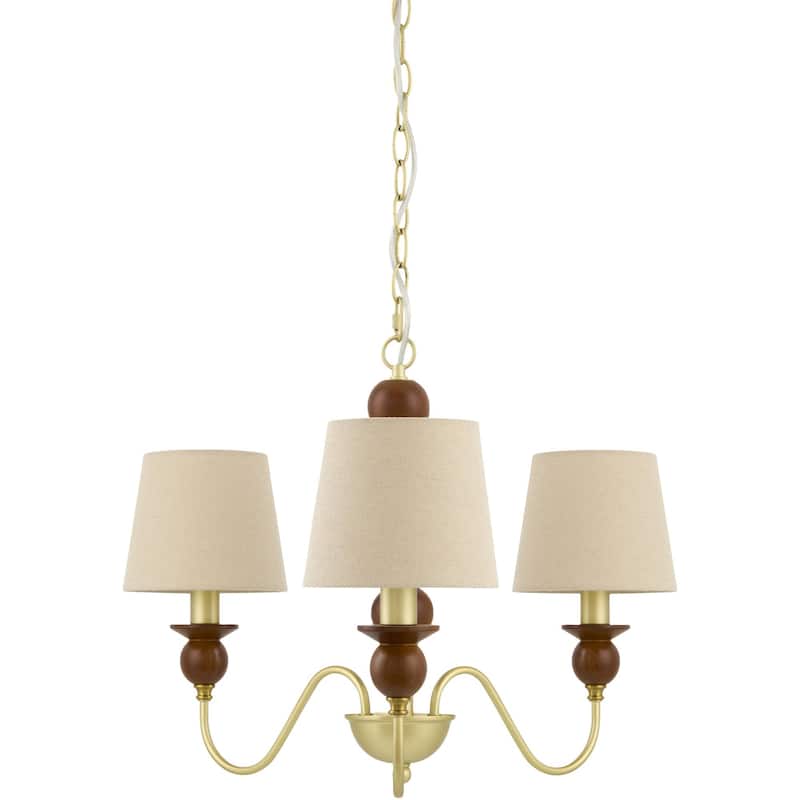 Livabliss Wiluna Rustic Chandelier - 25"L x 25"W x 47"H