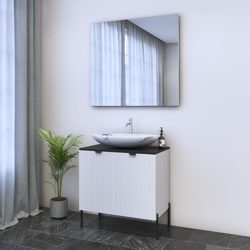 Nicole 2D 80 Floating Bathroom Vanity (32" Width)