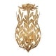 preview thumbnail 1 of 9, Crystorama Lighting Group 563_CEILING Broche 3 Light 10" Wide Antique Gold