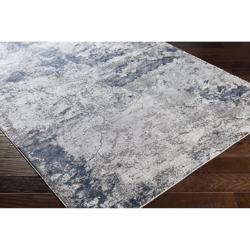Livabliss Industrial Tibetan Abstract Area Rug