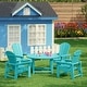 preview thumbnail 142 of 193, Laguna Kids Adirondack 5-Piece Round Table Dining Set