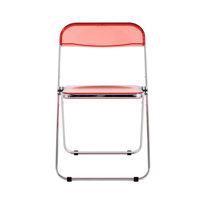 Clear Transparent Folding Chair Chair Pc Plastic