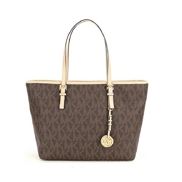 michael kors jet set travel top zip tote