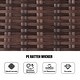 preview thumbnail 2 of 12, Outdoor 296 Gallon Large Rattan Deck Storage Box by Moda Furnishings
