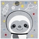 preview thumbnail 10 of 22, SAFAVIEH Carousel Kids Kolbrin Sloth Astronaut Rug 3' Square - Grey/Ivory