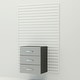 preview thumbnail 6 of 4, Flow Wall 8 Piece PVC Indoor Cabinet Deluxe Workstation