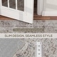 preview thumbnail 7 of 7, HOMCOM Area Rug 5x7, Machine Washable Rug, Non-Slip Traditional Floor Cover Foldable Carpet for Living Room, Bedroom - 3'6"