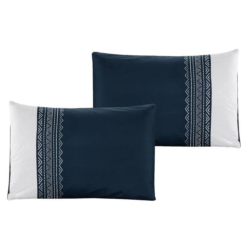 Riverbrook Home Holland Blue 10 Piece Bed in a Bag