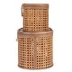 preview thumbnail 9 of 8, Decorative Woven Rattan Storage Boxes - 15.3"L x 10.3"W x 8.3"H