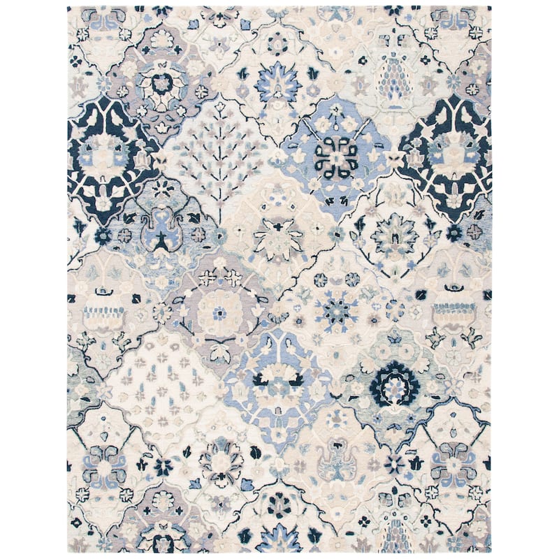 SAFAVIEH Handmade Glamour Noella Floral Wool Rug