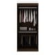preview thumbnail 15 of 30, Manhattan Comfort Mulberry 35.9 Open Double Hanging Modern Wardrobe Closet with 2 Hanging Rods