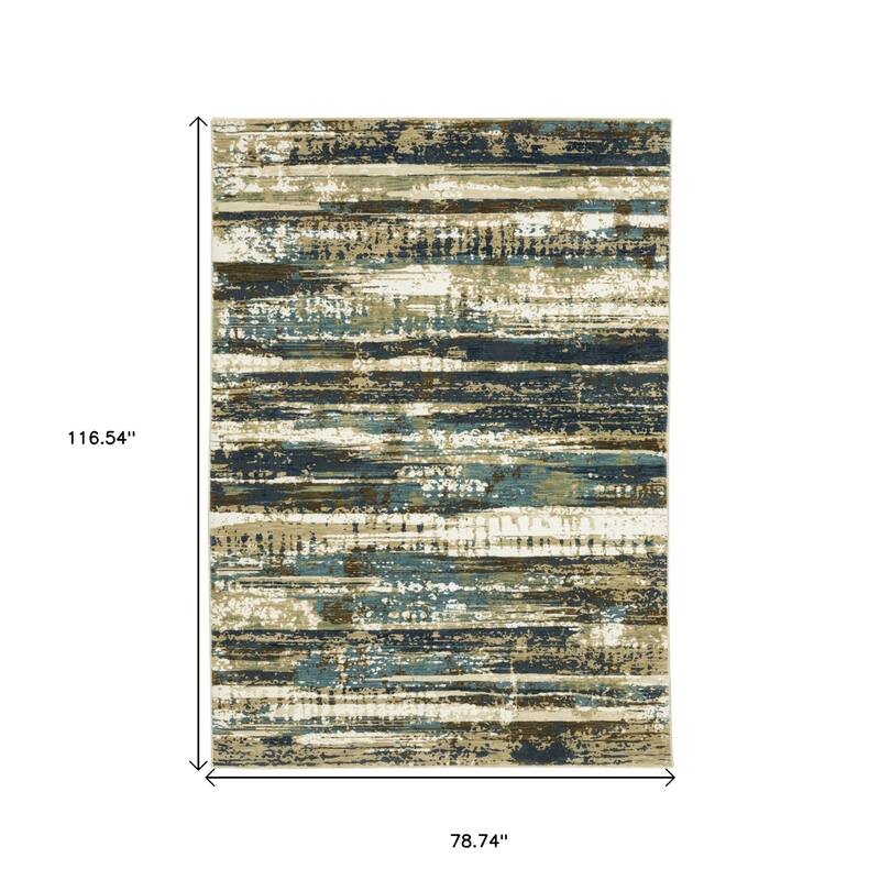 HomeRootsAbstract Modern Rectangle Area Rug