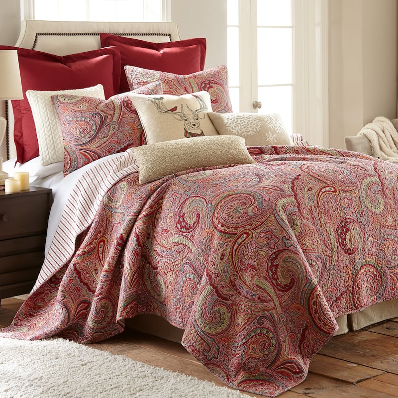 Spruce Full/Queen Quilt Set - Levtex Home - King - Cal King