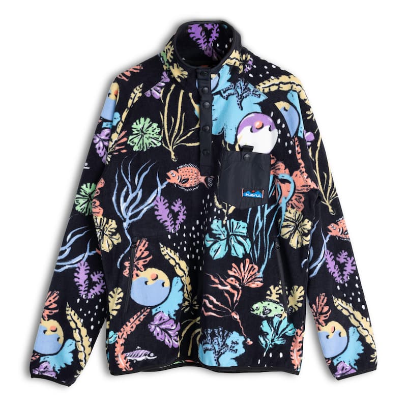 KAVU Men's Teannaway Fleece Jacket - Sea Salad - M