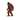 Rustic Arrow Big Foot Silhouette on Stake