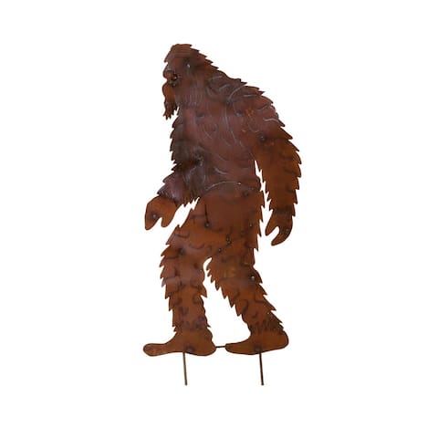 Big Foot Silhouette on Stake