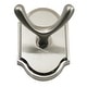 preview thumbnail 1 of 1, Rusticware Wenmoor Contemporary Double Prong Bathroom Towel / Robe