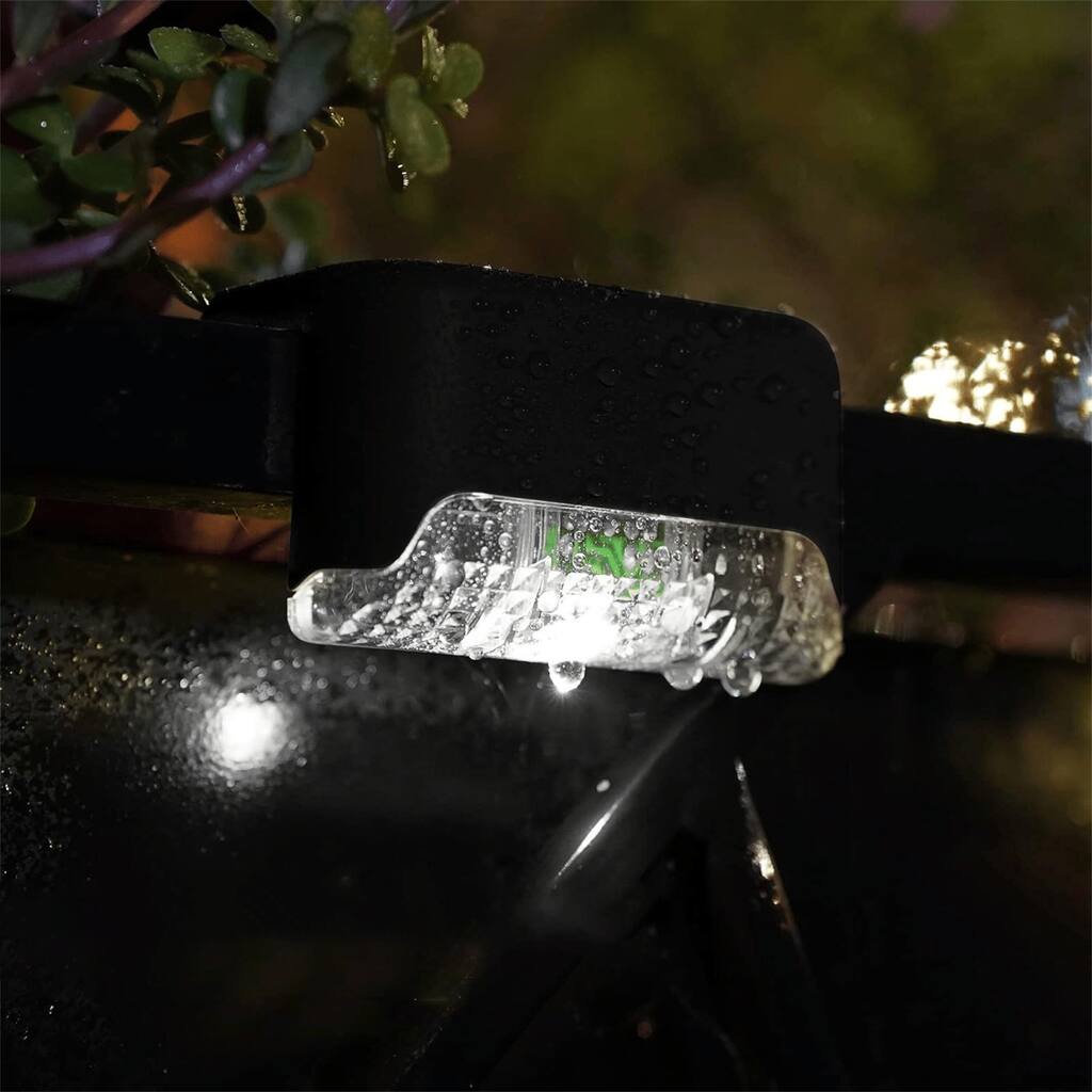 Warm light 32PCS Solar Deck Lights Outdoor