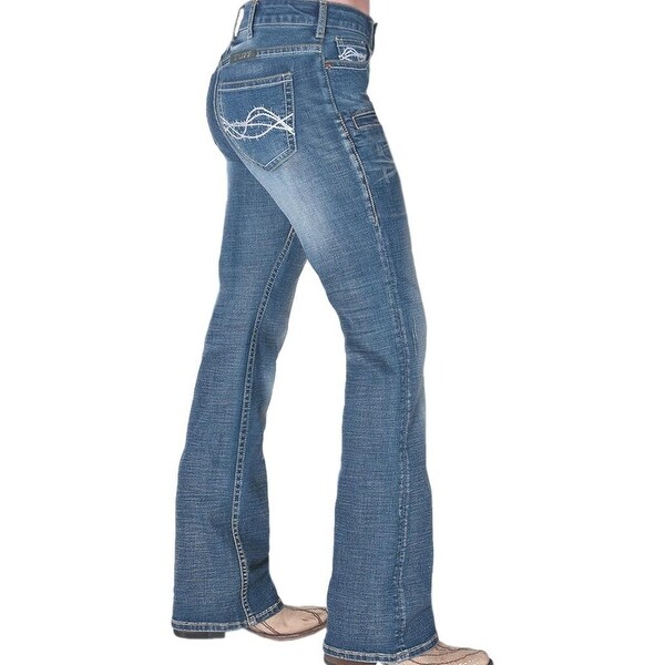 womens western bootcut jeans