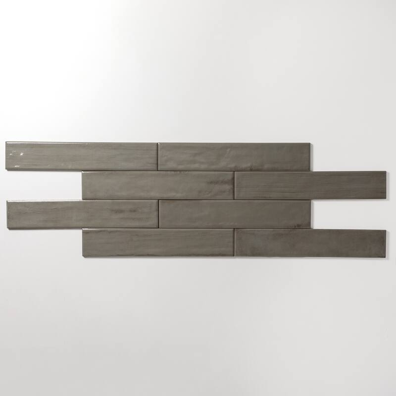 Buckingham 3 in. x 16 in. Glazed Porcelain Subway Wall Tile