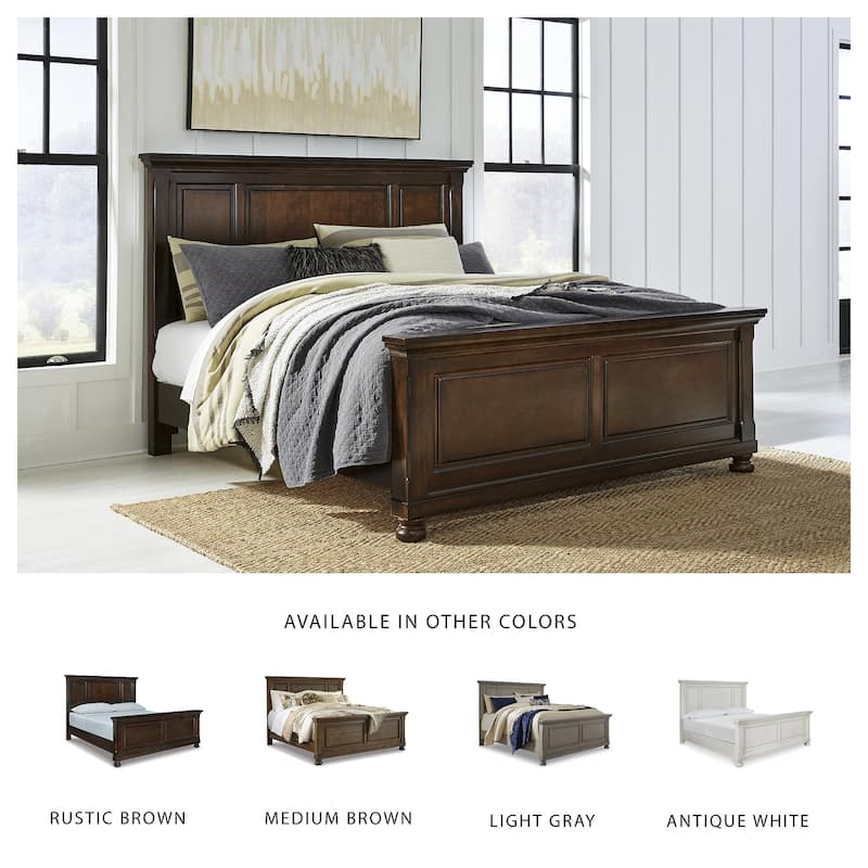 Signature Design by Ashley Porter Brown Panel Bed