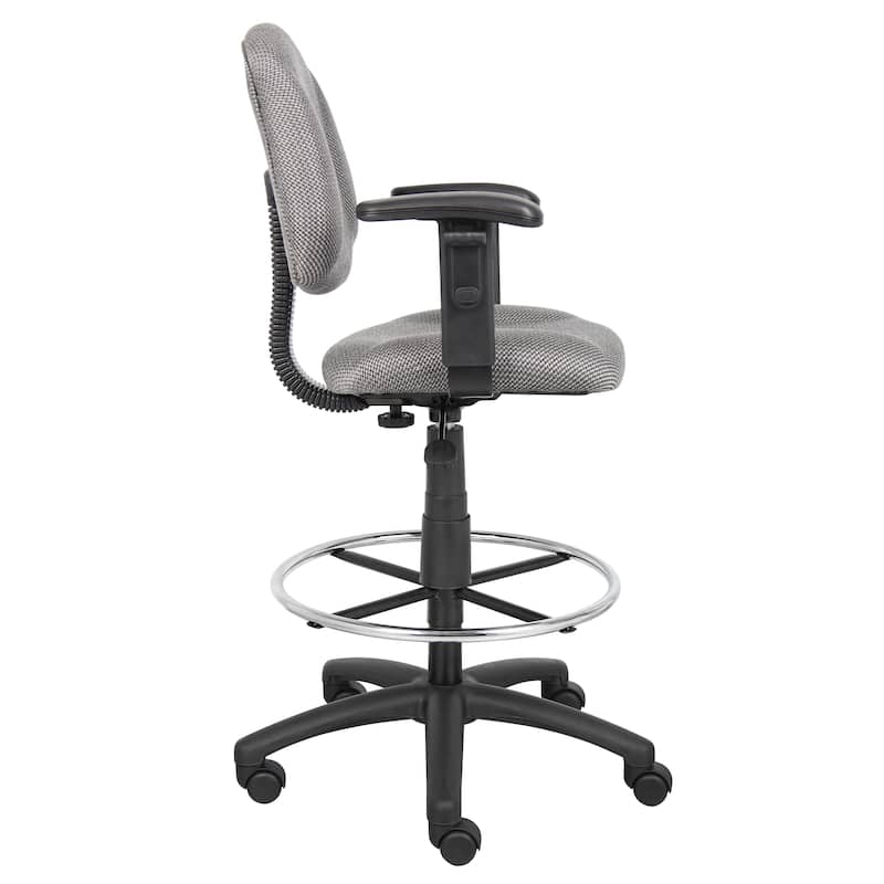 Boss Contoured Comfort Drafting Chair with Arms
