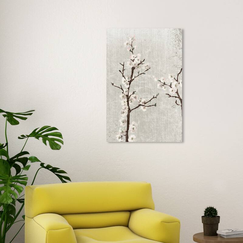 Wynwood Studio Canvas Floral and Botanical Like Cotton White and Global Wall Art Canvas Print - 20 x 30