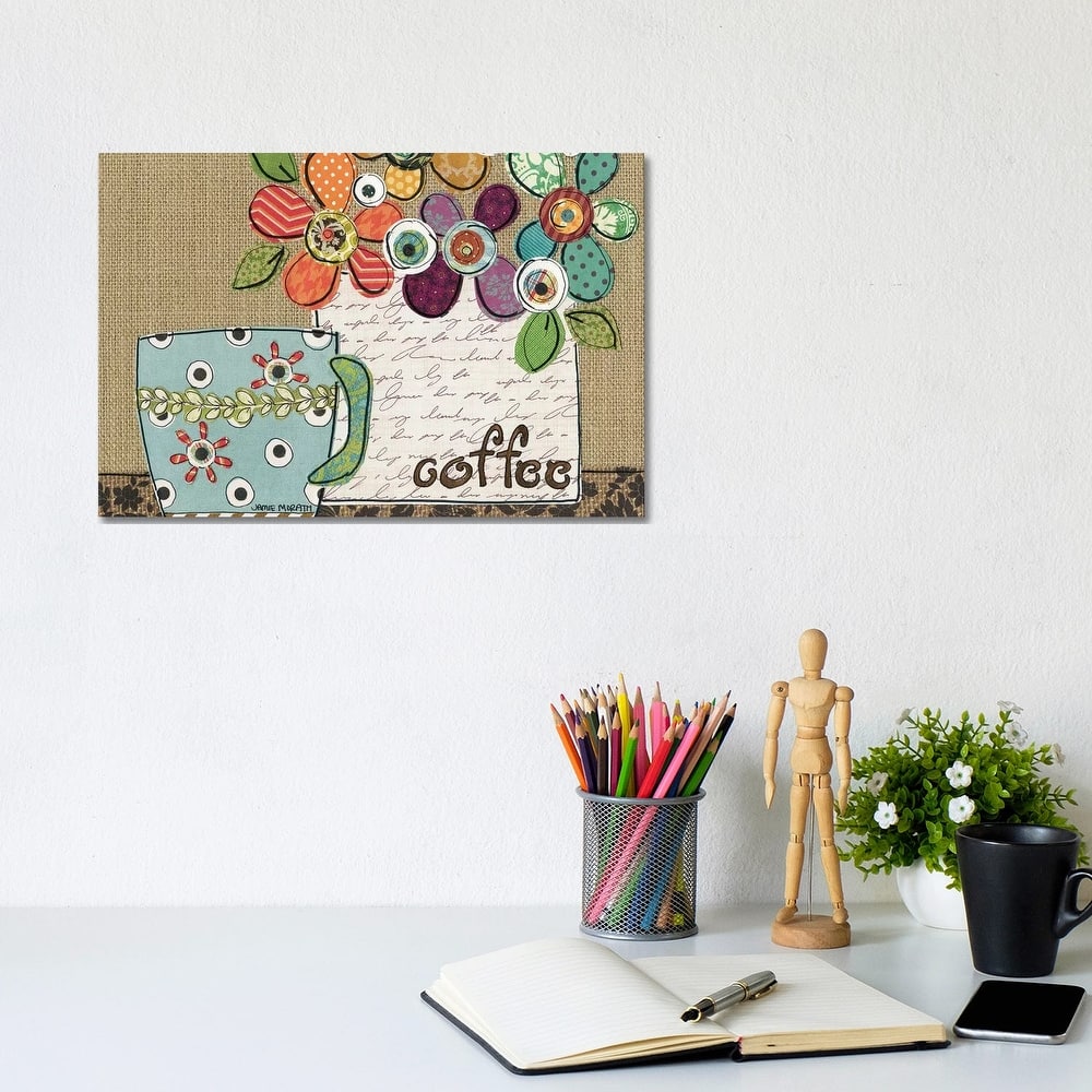 iCanvas "Coffee Shower" by Jamie Morath Canvas Print