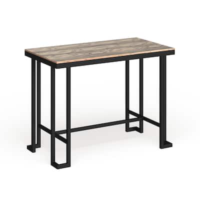 Carbon Loft Arturio Counter Table with Bamboo Top