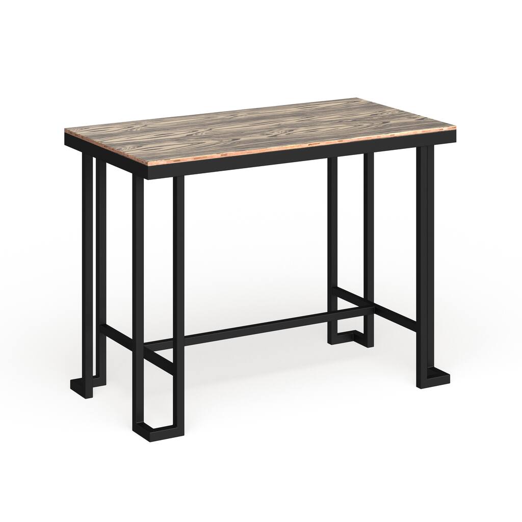 Carbon Loft Arturio Counter Table with Bamboo Top