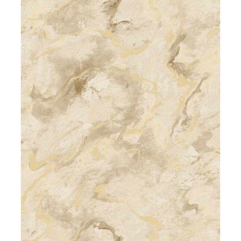 A-Street Prints Silenus Gold Marbled Wallpaper