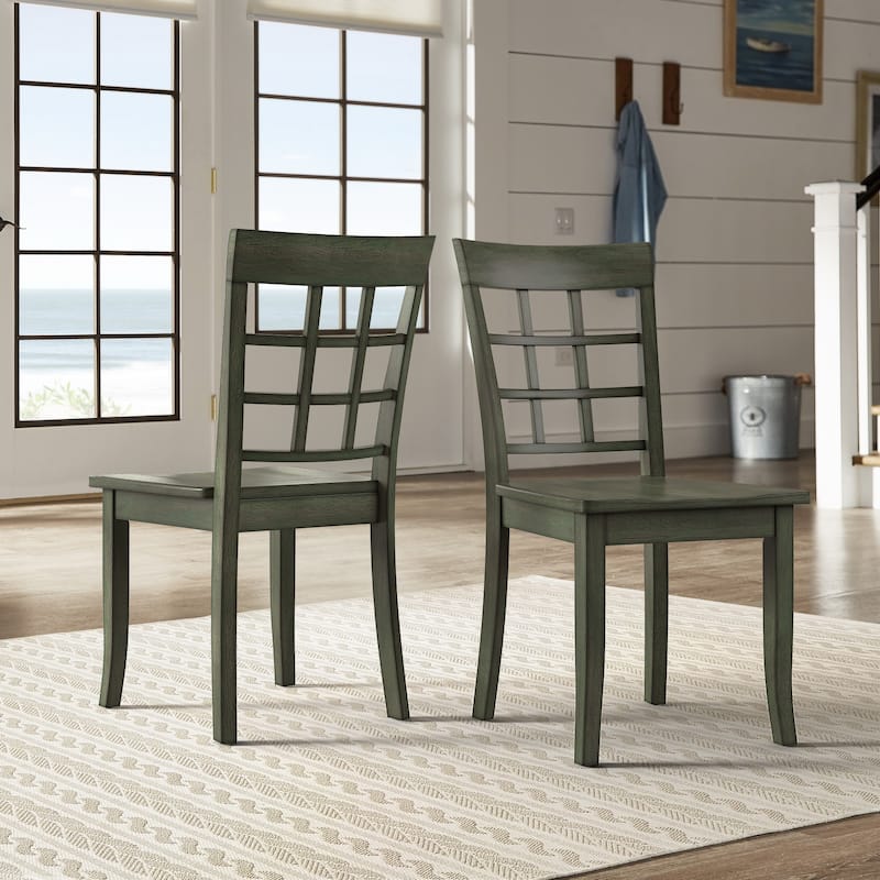 Wilmington II Window-back Dining Chairs (Set of 2) by iNSPIRE Q Classic