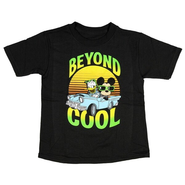 Shop Disney T Shirt Mickey Mouse Donald Duck Beyond Cool Cartoon