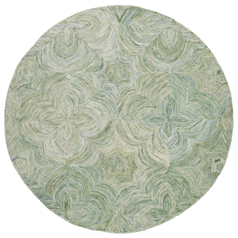 SAFAVIEH Handmade Ikat Jerina Modern & Contemporary Wool Rug