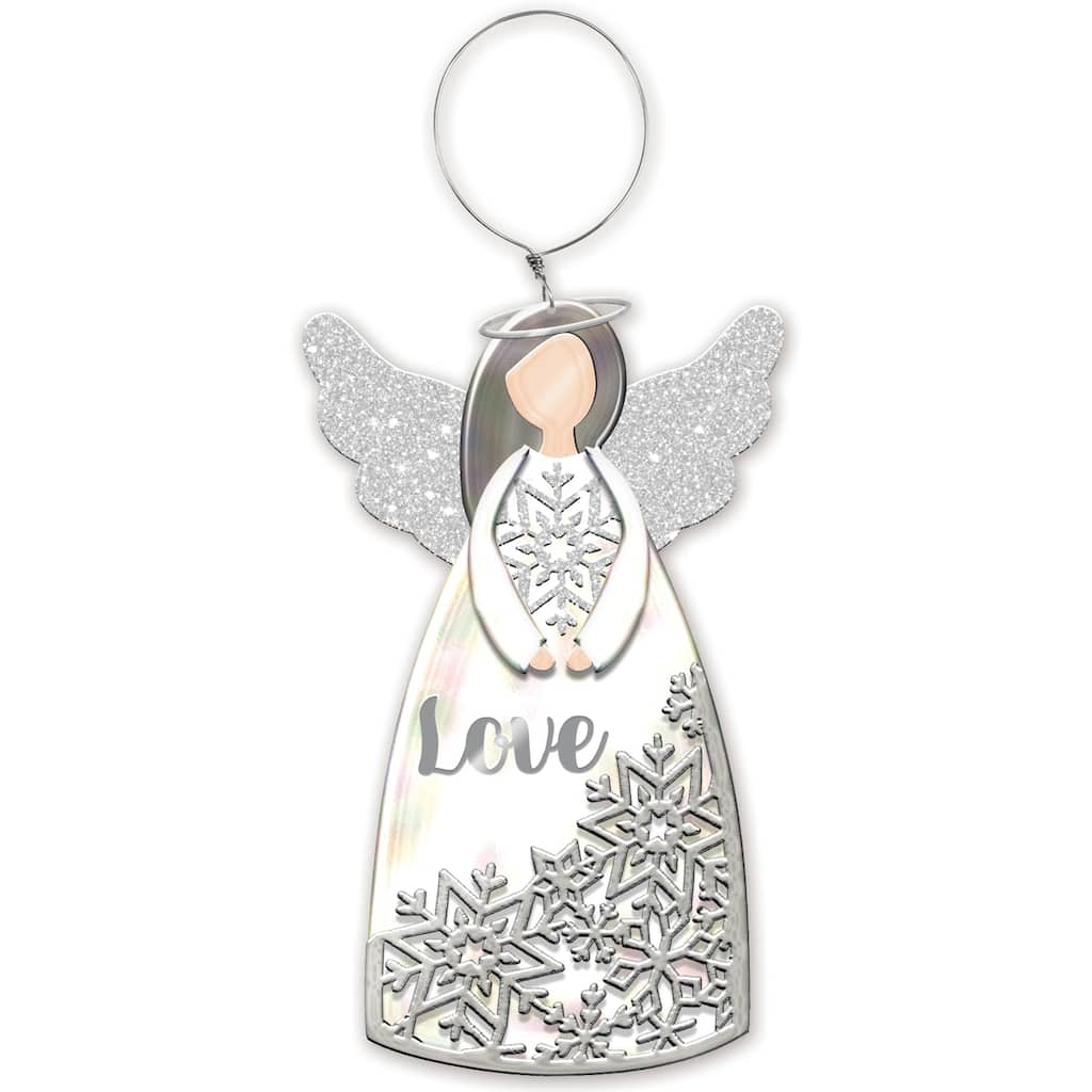 Love Angel Ornament -Set of 2