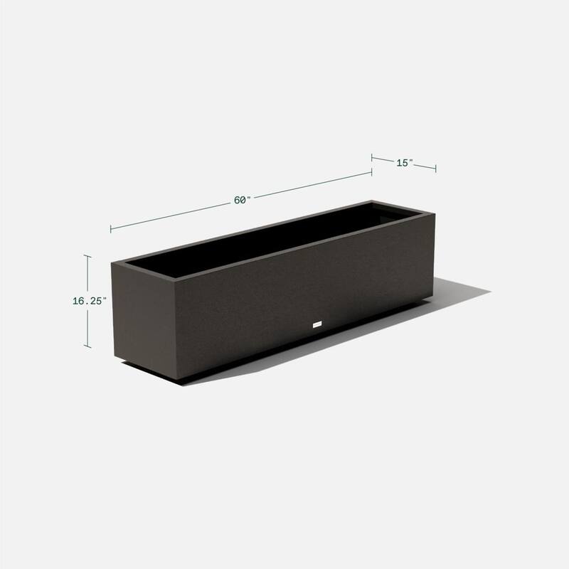 Block Series Long Box Planter