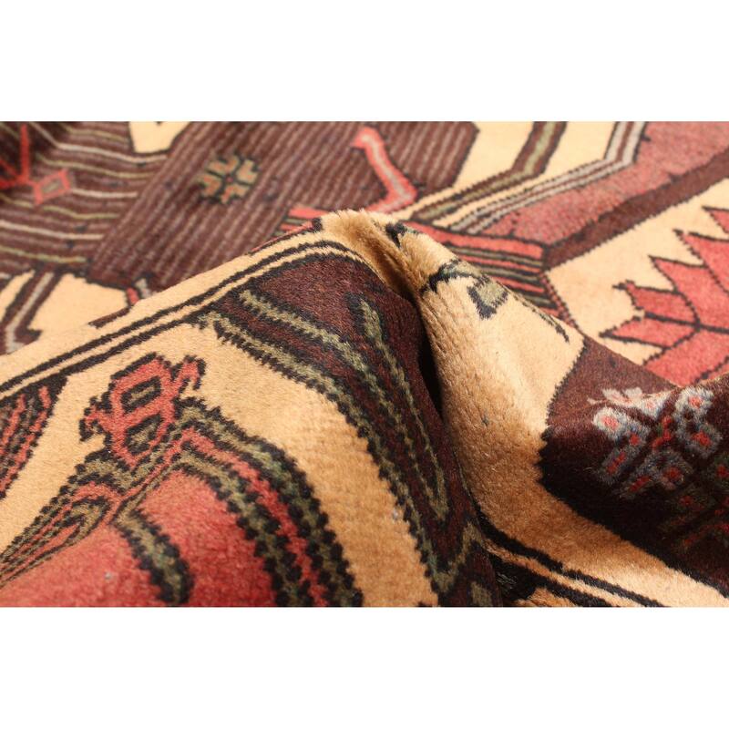 ECARPETGALLERY Hand-knotted Teimani Beige Wool Rug - 3'4 x 6'0