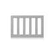 preview thumbnail 4 of 3, Suite Bebe Livia Toddler Guard Rail Grey