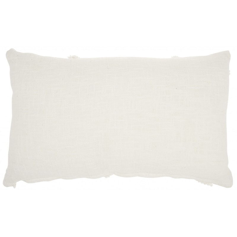 Royal Abstract Shaggy Detail Lumbar Pillow