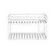 preview thumbnail 19 of 95, Low Loft Bed with Ladder, Solid Rubber Wooden Bed Frame for Multi Children, Floor Bed - Available with or without Slats