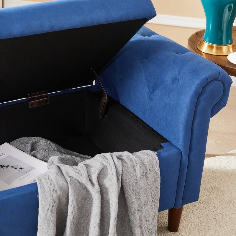 Multifunctional Storage Rectangular Sofa Stool