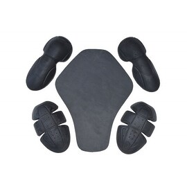 5 Pc Removable PU Armor for Motorcycle Biker Jacket New PR2