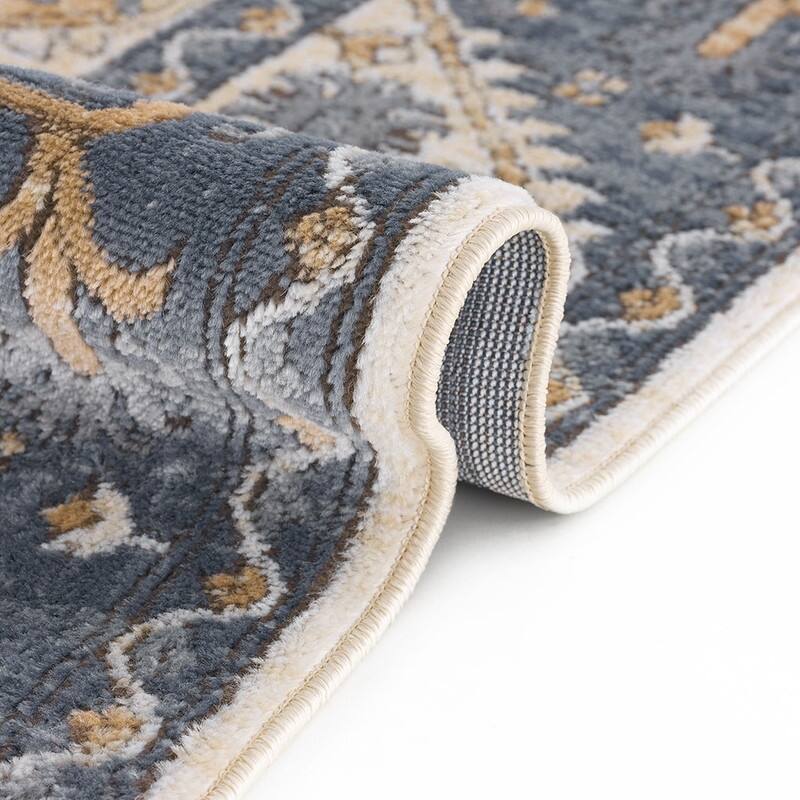 Tiled Border Area Rug - 8x10'